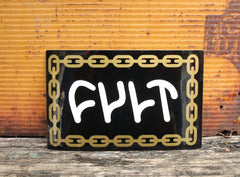 Cult crew stickers sale