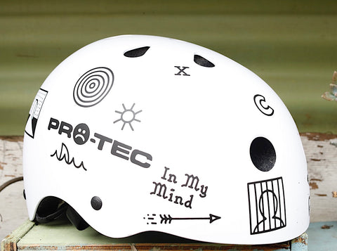 PROTEC HELMETS -Protec Classic Cult Collab Certified Helmet -HELMETS + PADS + GLOVES -Anchor BMX